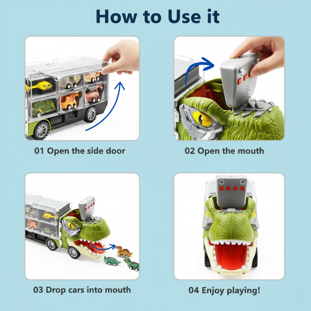 Dinosaur 13-In-1 Truck